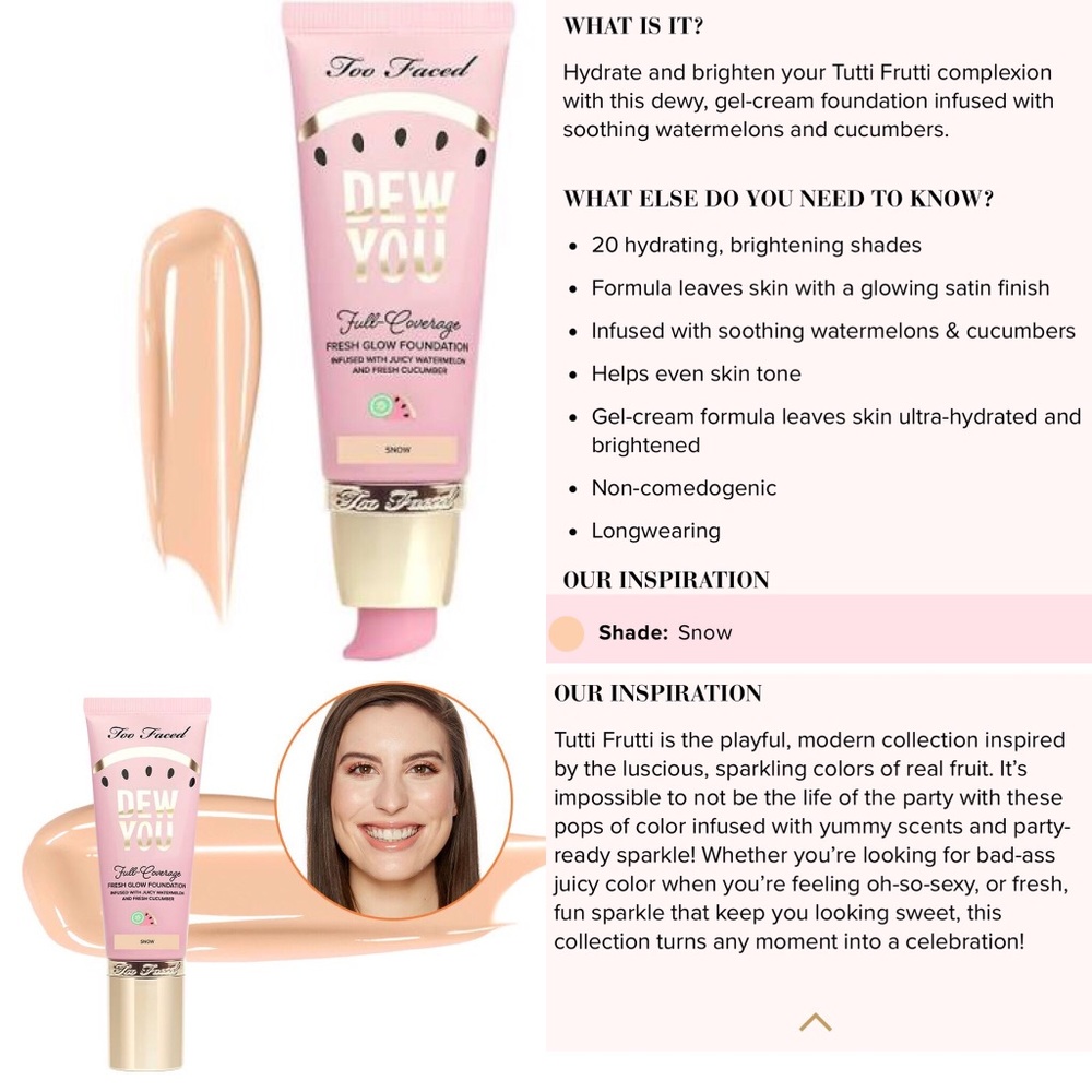 💖Too Faced Tutti Frutti 💖 - Picture 8 of 8